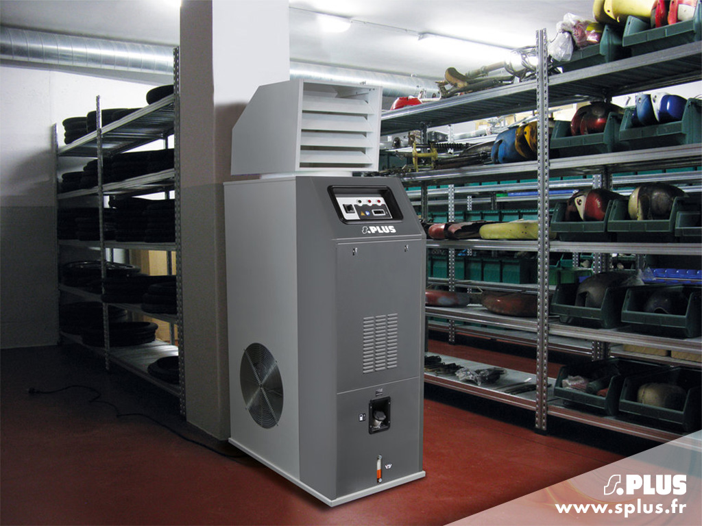 Splus - Générateur d'air chaud Fioul vertical 70,8 kW 6000 m3/h - C70 F3