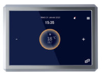 Thermostat pour l'aérotherme électrique hybride