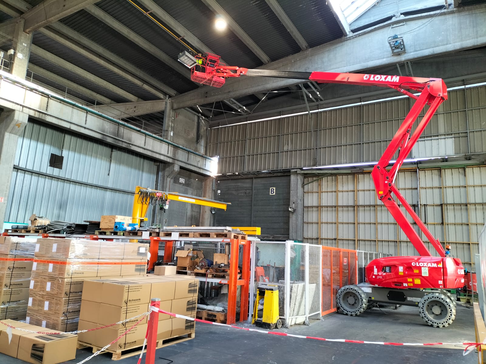 Entretien chauffage industriel aérotherme gaz SPLUS